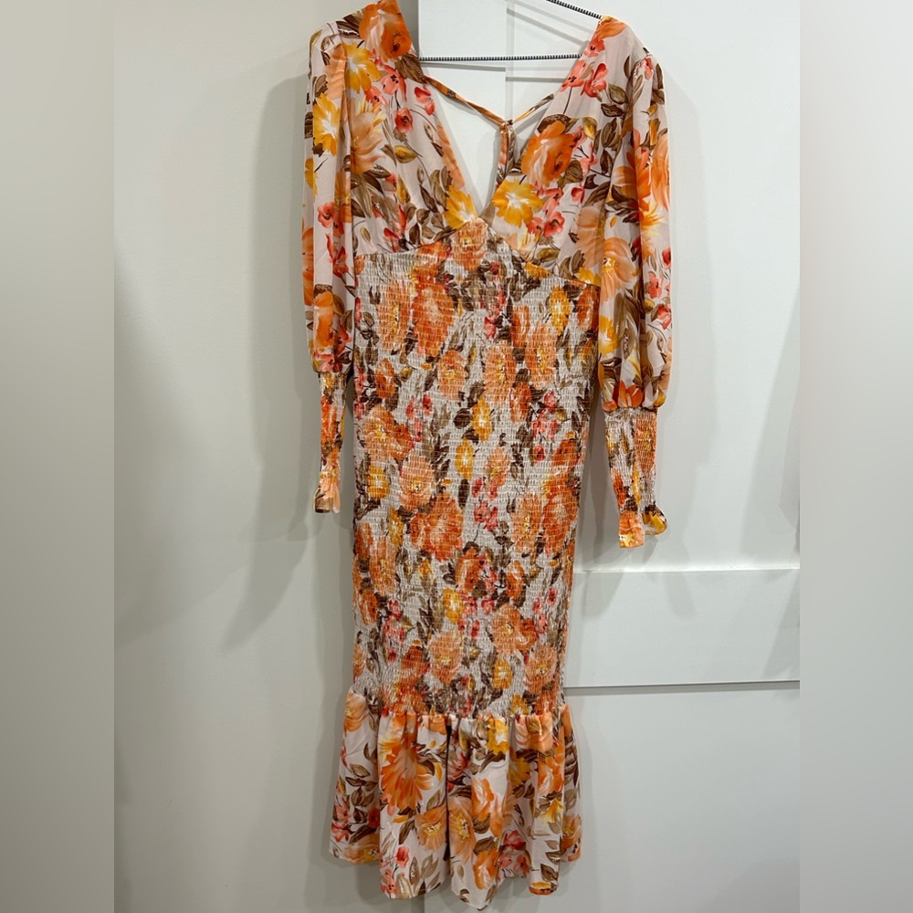 Floral hello molly dress